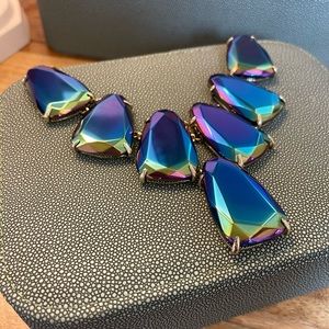 Kendra Scott Harlow Statement Necklace Matte Galaxy